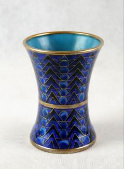 Smaltovaná vázička - cloisonné Smaltovaná vázička - cloisonné